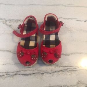 Janie & Jack Toddler Shoes Espadrilles Size 1
